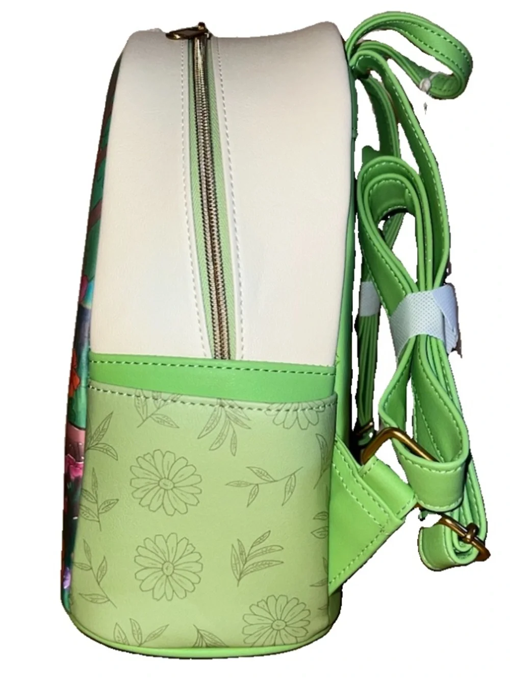 Disney Loungefly Beauty and the Beast Belle Reading Green Mini Backpack